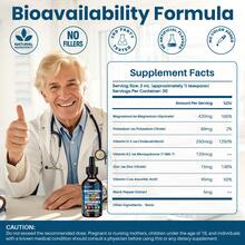 MEGNETA Liquid Magnesium Complex Supplements Featuring 22 Ingredients, Including Glycinate, Oxide, Malate, And Citrate Forms Of Magnesium, Along With Vitamins B6 And B12. This Fast-Acting Formula Supports Sleep, Relaxation, Calmness, Focus - Two bottle-More favorable - 查看 2