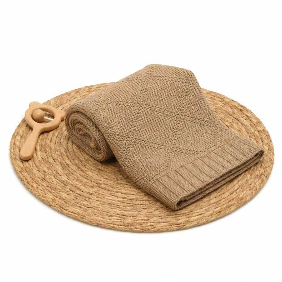 Solid Baby Swaddle Blanket, Valentine's Day Love - Lạc đà - Xem 1