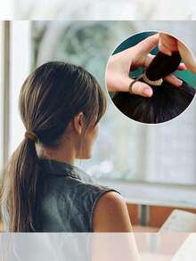 10/20/30/50个装豹纹软发圈套装，配有便捷收纳袋，专为浓密发质设计，直径2英寸，适合各种发型，色彩鲜艳，方便日常搭配，必备造型配件 - 5色豹紋 - 查看 3