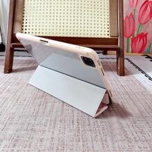 1 Ốp lưng bảo vệ bằng acrylic trong suốt cao cấp in hình rùa biển và sao biển màu hồng, có khe cắm bút, chân đế từ tính đa góc và chức năng tự động bật/tắt màn hình, tương thích với iPad Pro/Air, và Pad 5/6/28. - Nhiều màu - Xem 8