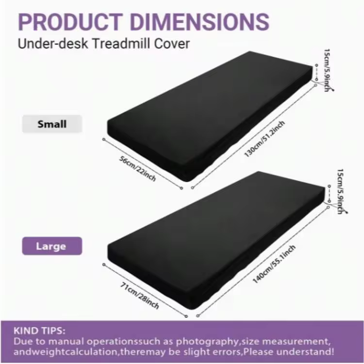 420D Oxford Cloth Treadmill Cover, Suitable For Most Under Desk Treadmills. Adjustable Drawstring Closure, Black. Dust-Proof And Waterproof Treadmill Accessory (Cover Only) - View 8