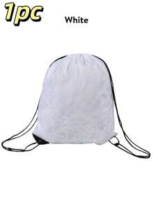 1/3/5pcs Custom Initial Name Drawstring Backpack, Personalized Waterproof Nylon Gym Sack, Perfect For Easter, Mother's Day, Father's Day, Graduation Season, Birthday, Back To School, Summer Camp, Ideal For Gym, Sports, Beach, Travel, School Daily Use - Multicolor - View 24
