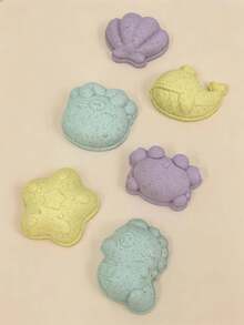 12pcs Beach Toys Set, Including Bucket, Shovel, Rake, Watering Can, Ocean Animal Molds, Summer Beach Water & Sand Play Toys Set, Interactive Parent-Child Playtime, Educational, Gift For Boys, Girls, Party - Multicolor - View 5