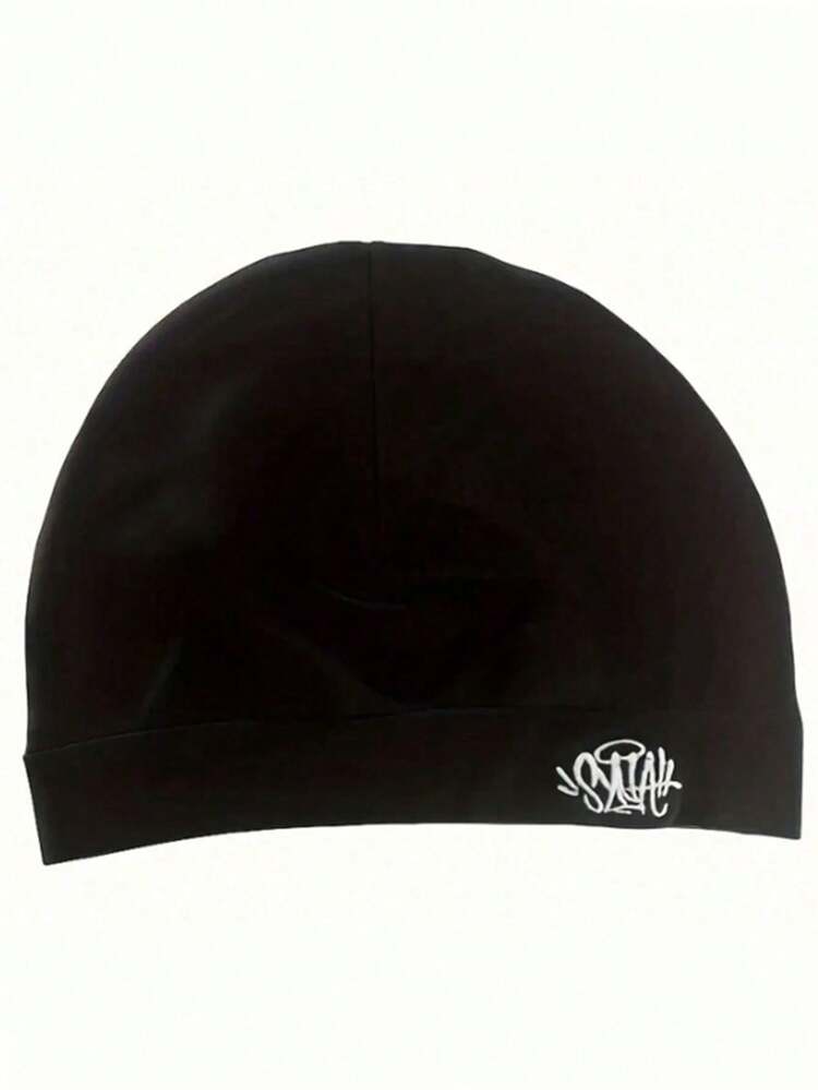 1 chiếc mũ len dệt kim thêu hiệu Synaworld, thiết kế đầu lâu phong cách đường phố, mũ len cổ điển dành cho nam giới vào mùa đông, mùa hè, đi biển, kỳ nghỉ. - Nhiều màu - Xem 5