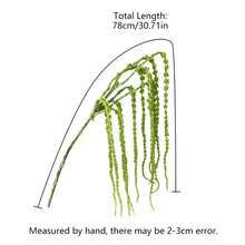 2/4pcs Artificial Weeping Willow Plant With Fake "Lover's Tears" Flowers And Branches, Hanging Green Plant,Suitable For DIY Bouquets, Weddings, Birthdays, Party Backdrops, And Home Decor,Living Room, Bedroom, Office Home Decoratio - Multicolor - View 8