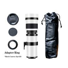 1 ống kính tele siêu xa 420-800mm F/8.3-16 - Ống kính zoom thủ công dành cho máy ảnh DSLR, ống kính ngàm T kèm vòng chuyển đổi. - Xem 13