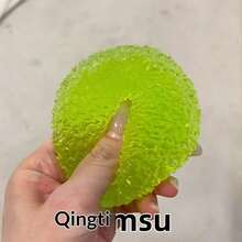 Brinquedo de apertar Mochi feito à mão, bola antiestresse macia e fofa, brinquedo interativo, adequado para homens e mulheres, presente perfeito para amigos, aniversários e festas. Presente de aniversário, decoração de festa, brinquedo para o intervalo dos estudantes, brinquedo antiestresse para adolescentes, brinquedo antiestresse para o escritório, presente de Ano Novo (alguns acessórios incluídos aleatoriamente). - Multicolorido - Ver 3