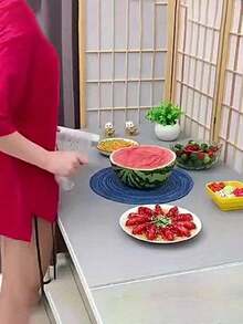 500/100/50个一次性食品保鲜膜、浴帽、多用途收缩包装袋、一次性鞋套、加厚厨房食品保鲜膜、冰箱食品保鲜膜、弹性拉伸罩、母亲节礼物 - 彩色 - 查看 4