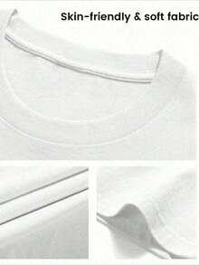 2026 Women' Nurse Letter Print Theme T-Shirt - Nursing Top With Heart Pattern, Bowknot And Stethoscope Design - - 白色 - 查看 4