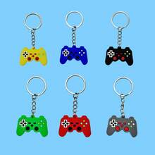 6/12/24/30/48 piezas Llavero de mando de juego, recuerdos de fiesta con temática de juegos, rellenos de bolsa de regalo de cumpleaños, color aleatorio - 6 piezas multicolor - Ver 6