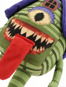 Steal A Brainrot Plush 9.8" Funny Monster Stuffed Toy, Soft Pillow Doll For Sofa & Bedroom Decor, Comfort Companion, Easter, Birthday & Mother's Day Gift - 橄欖綠 - 查看 9