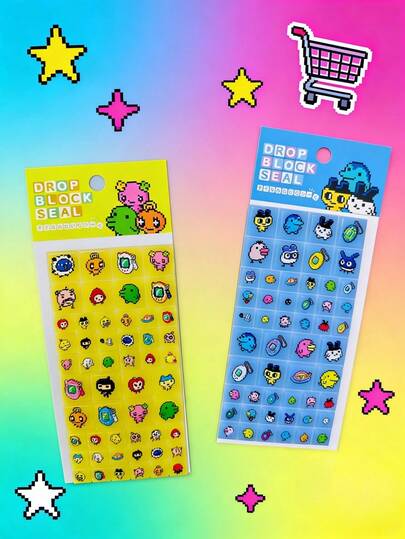 Hình dán vuông dập nổi 3D chất lượng cao, thích hợp cho sổ lưu niệm và nhật ký của trẻ em, cũng có thể dùng để trang trí điện thoại, máy tính xách tay, hành lý, bình nước, ván trượt, sổ tay và đàn guitar. Hoàn hảo cho sử dụng hàng ngày, quà tặng sinh nhật cho trẻ em, đồ dùng học tập, phụ kiện du lịch và trang trí phòng ngủ cho thanh thiếu niên.