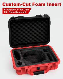 Starlink Mini Accessories Kit Gen 4, For Starlink Mini Case, Waterproof Black & Red Design Hard Case,Waterproof Pouch Bag & Shoulder Strap,Ideal For Travel, RV, Camping,Backpack Carrying Storage Mount - 紅+黑 - 查看 8