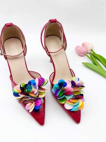 2 chiếc kẹp giày đính đá lấp lánh, kiểu dáng sang trọng, có thể tháo rời - Hoàn hảo cho đám cưới, tiệc cưới và giày cao gót. - Nhiều màu - Xem 4