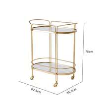 Food Service Carts & Trolleys - Gold - View 4
