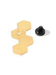 1/4 piezas Broche de elemento químico, fórmula matemática romántica, molécula química, símbolo de Pi, decoración de estilo intelectual para ropa, mochila, regalos para madre, padre, graduación y maestro - Multicolor - Ver 8