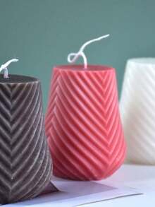 不对称菱形柱 DIY 手工香氛石膏多功能硅胶模具 - 菱形柱子 - 查看 3