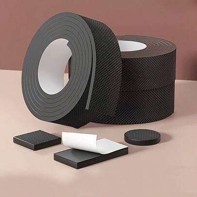 1 Roll 39.37 Inch Non-Slip Furniture Pads, Suitable For Chairs, Table Legs, Sofas, Stools And Other Furniture - Durable, Noise-Reducing, Scratch-Resistant - Easy To Cut, Protects Furniture Feet Texture Surface, Can Be Cut With Tools