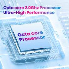 Qetupa M9-4 10.1 吋 Android 13 平板電腦，4GB RAM（可擴充 4GB RAM）+64GB ROM / 4GB RAM（可擴充 4GB RAM）+128GB ROM，MTK 6762 八核心 2.0GHz 處理器，HD (1280x800) IPS 觸控螢幕（不含適配器） - 金色 - 查看 9