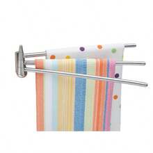 Better Houseware 2490 Wall-Mounted 3-Arm Stainless-Steel Towel Bar - rojo - Ver 6
