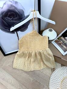 Women T-Shirts - 淡黃 - 查看 3