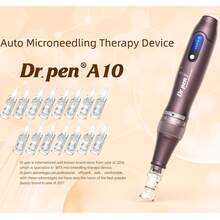 10 piezas Juego de bolígrafo profesional de esculpido corporal micro, incluye cartuchos de recambio de 0,25 mm, Bolígrafo de esculpido corporal Dr.Pen A10 - Bolígrafo profesional de esculpido corporal micro - Juego de herramientas de esculpido corporal, incluye 10 piezas de cartuchos de repuesto de 0,25 mm - Multicolor - Ver 19