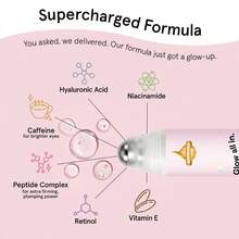 温和抗皱眼部精华，蕴含视黄醇和咖啡因滋养眼部精华，肽复合物修护，质地清爽不油腻，适合早期老化、眼袋、疲劳等肌肤问题，日常必备。 - 15ml - 查看 3