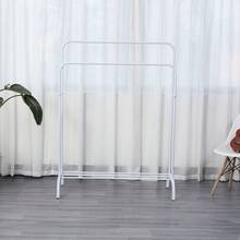 DASCK Perchero Burro Doble Metálico 110 cm Recibidor - Blanco - Ver 3