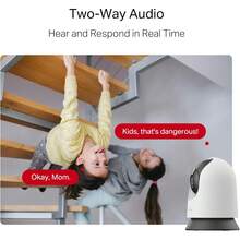 MERCUSYS MC200 Cámara Wi-Fi de  Interior,1080P, IP Domo 360°, Funciona con Assistant y Alexa - 1080p - Ver 9