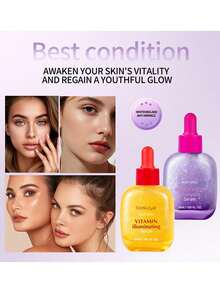 滋养亮肤面部精华液，打造光滑、透亮、肤色均匀的肌肤（适合日常使用） - 多重規格 - 查看 2