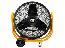 Caterpillar CF-HVD-24AC-YW 24" Blade High-Velocity Industrial Drum Fan -Heavy Duty Industrial Grade (Yellow, 3-In-1) - 6,500 CFM - 3-Speed - 360 Degree Adjustable Tilt - Yellow - View 2