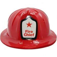 24 Pack Small Firefighter Helmet Party Supplies For Theme Party - Red1 - View 1