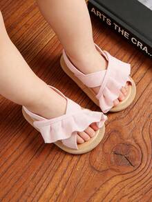 Toddler Girls' Summer Sandals, Outdoor Walking Shoes For Infants And Toddlers - Pink - View 7