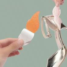 女士高跟鞋保护垫，防滑鞋跟贴，鞋跟缓冲垫，防止磨脚 - 米色 - 查看 7