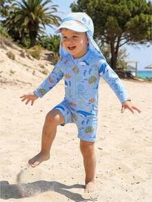 Baby Boys Swimwear - 藍色 - 查看 1