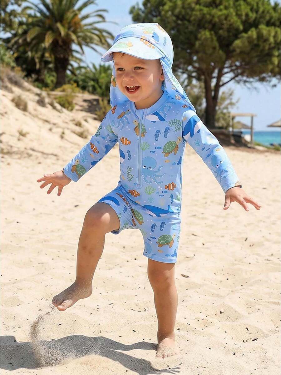 Baby Boys Swimwear - 藍色 - 查看 1