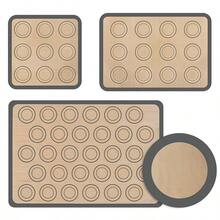 4pcs Silicone Baking Mat Non-Stick Heat Resistant Reusable Oven Liner For Oven Grill Air Fryer - View 14