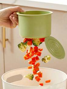 1pc Multi-Function Kitchen Sink Strainer Basket, Filters Kitchen Sink Debris, Hanging Sink Strainer Basket, Essential Kitchen Accessory - L - View 10