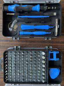 Home Hardware Tool Set, Tool Box With Tools, Complete Hardware Tool Kit, Gift Set - Multicolor - View 7