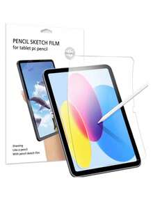 XINHONGYU 适用于 iPad 第 11 代 A16（2025 年款）/ 第 10 代 10.9 英寸（2022 年款）的纸质触感屏幕保护膜，高灵敏度软膜，防眩光，兼容 iPad Air 和 iPad mini 系列，日常、办公和居家使用必备屏幕保护膜，防水、防震、防摔、防刮擦 - 3件 - 查看 6