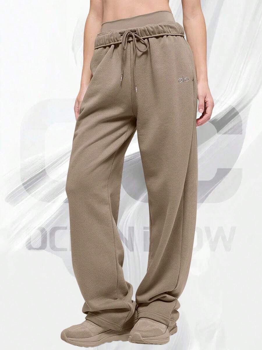 Accolade Straight Leg Sweatpant - Gravel - View 1