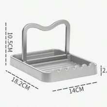 Giá đỡ muỗng bằng silicon chịu nhiệt - Giá đựng dụng cụ nhà bếp có khay hứng nước nhỏ giọt - Xem 10