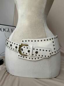 1PC  Polyurethane(PU)    Studded - 白色 - 查看 7