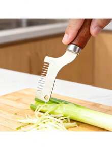 1pc/2pcs Scallion Chopper, Efficient Tool For Evenly Mincing Herbs And Garlic, Suitable For Home And Restaurant Meal Prep - Multicolor - View 11