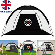 Golf Hitting Net Foldable Golf Driving Training Net Practice Cage Driving Net - A - View 1