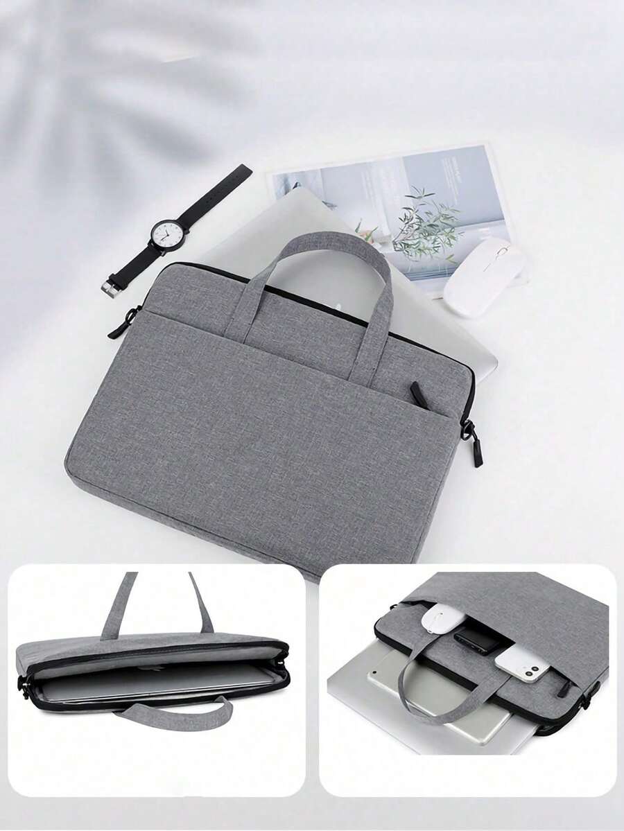 15-Inch Laptop Sleeve Bag, Suitable For 15-Inch Laptops, Chromebooks, 15-Inch M1/M2/M3/M4/M5 Pro/Max 2026, Made Of Protective Polyester Material, With Carrying Handle Design