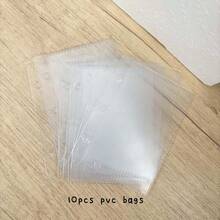 Portada de carpeta mate con 3 agujeros y recambio, bolsa de relleno de PVC, 60 páginas en blanco con cuadrícula, organizador de hojas sueltas DIY - Rectángulo - Ver 14