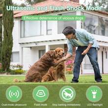Upgraded Dual-Probe Mini Dog Repeller, Ultrasonic Dog Repeller And Bark Stopper, Intelligent Automatic Sensing Technology, Indoor/Outdoor Pet Protection Equipment, Dog Training Equipment, Friendly To Both Humans And Pets. - Dual-head Gray (LED) - View 5