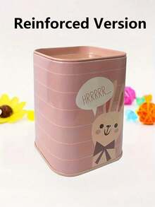 Hộp tiết kiệm tiền bằng kim loại dung tích lớn - Chủ đề động vật rừng lãng mạn, thiết kế hình sói, gấu, hươu, thỏ, hộp đựng bút đa năng, thích hợp để sắp xếp đồ dùng trong nhà hoặc văn phòng, thân thiện với gia đình, thiết kế lãng mạn, cấu trúc chắc chắn, hộp tiết kiệm tiền. - Nhiều màu - Xem 14