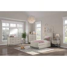 Twin Over Twin Trundle Bed - Taupe - Taupe + Solid Wood+MDF1 - View 6